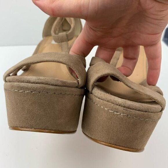 Steve Madden platforms sz 8.5 P-gabbi suede chunky - Picture 10 of 14
